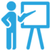 Teacher Icon Blue